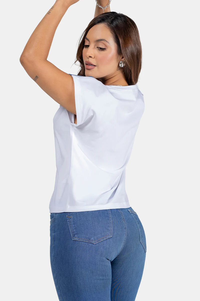 Blusa Manga Corta Marca Trucco's - Image 6