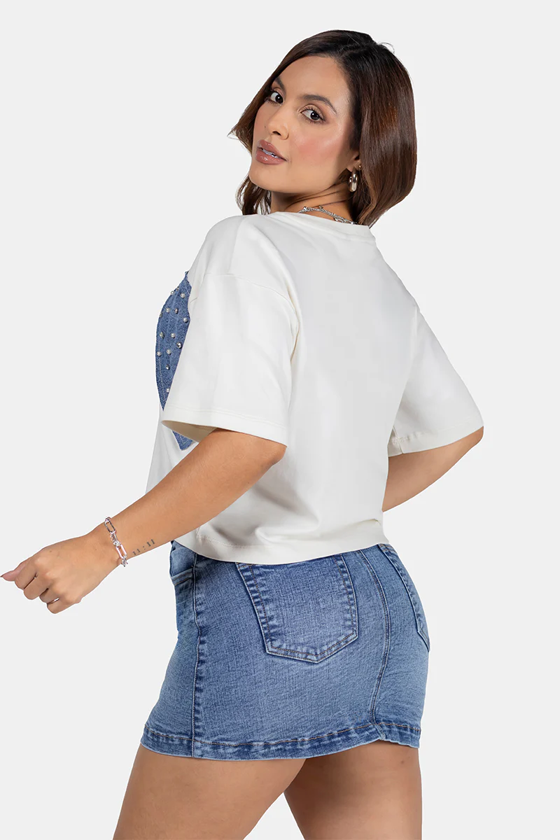 Blusa Manga Corta Marca Trucco's - Image 7