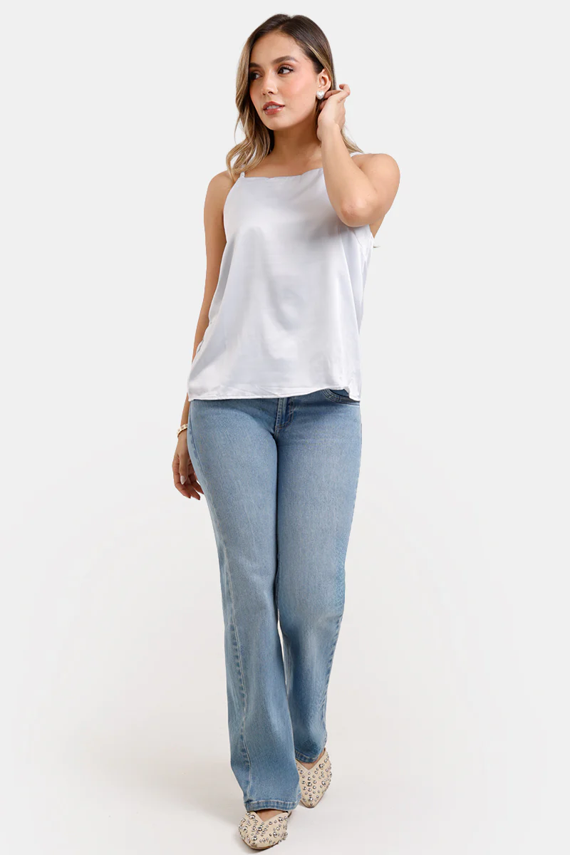 Blusa Tiras en Poliester y Elastano Marca Trucco's - Image 6