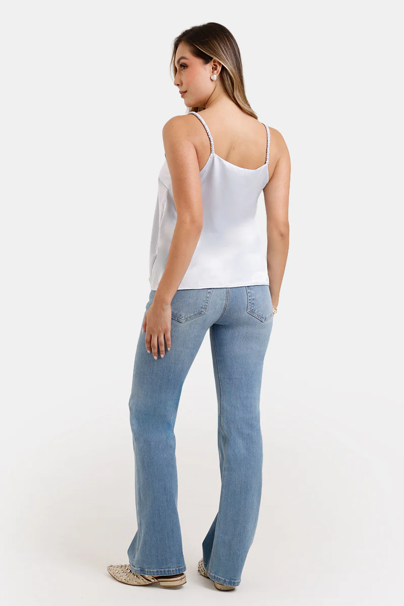 Blusa Tiras en Poliester y Elastano Marca Trucco's - Image 7