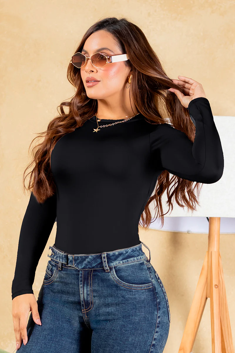 Body Manga Larga Marca Trucco's - Image 2