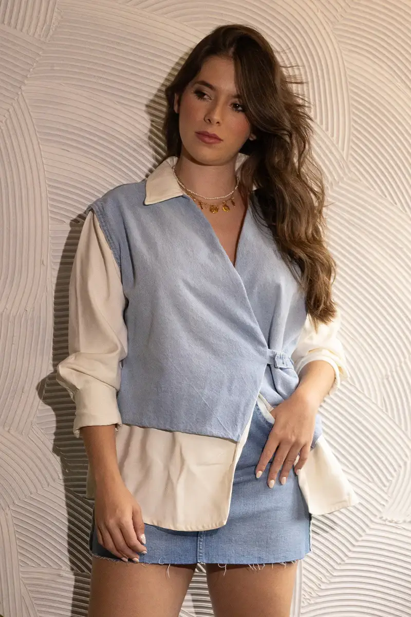 Camisa Manga larga Híbrida Marca Marca Trucco´s