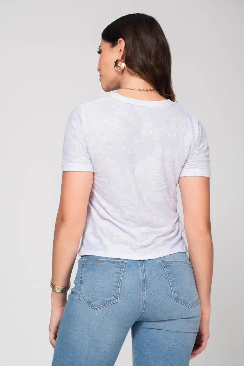 Camiseta Textura en Devoré Marca Trucco´s - Image 2
