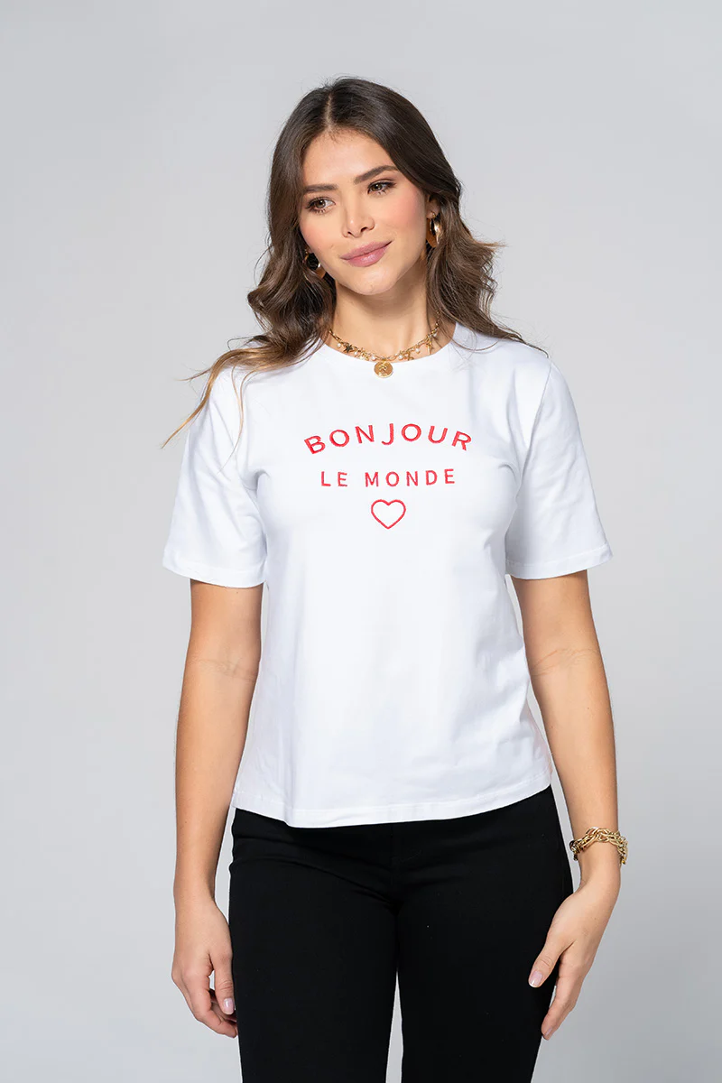 Camiseta Básica Slim Fit para Mujer — Corte Entallado y Tejido Suave Marca Trucco´s - Image 6
