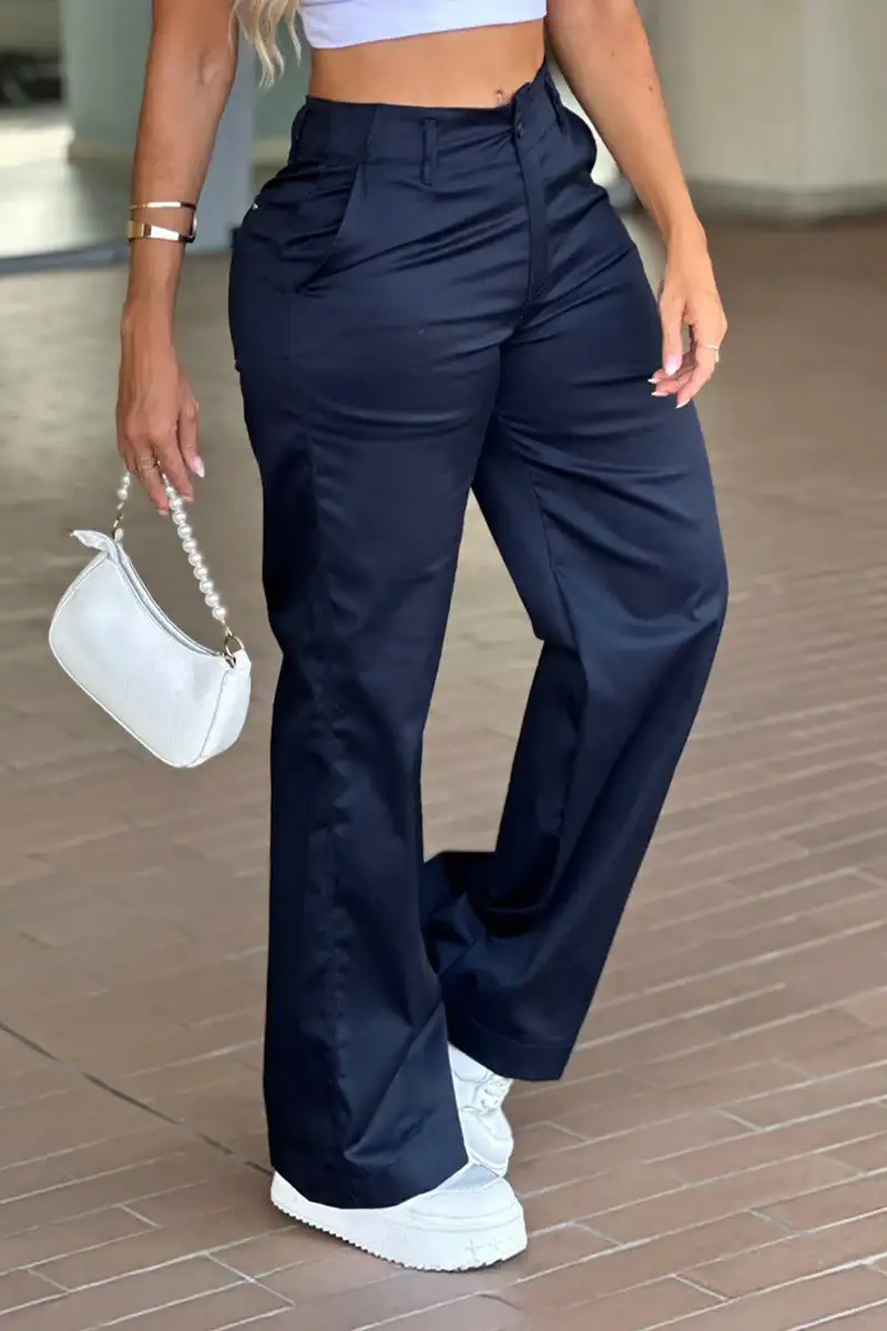 Pantalón Cargo Tiro Alto Costura Irregular Marca Trucco´s - Image 11