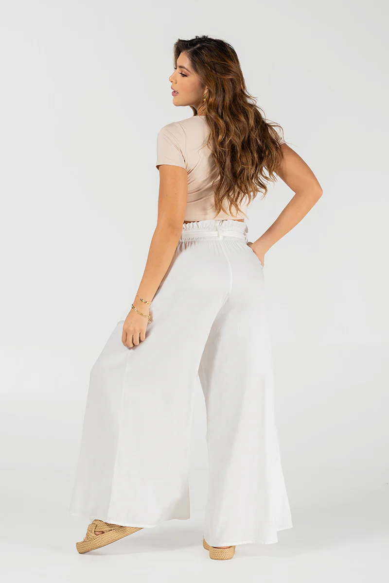 Pantalón Palazzo Fluido de Tiro Alto Marca Trucco´s - Image 6