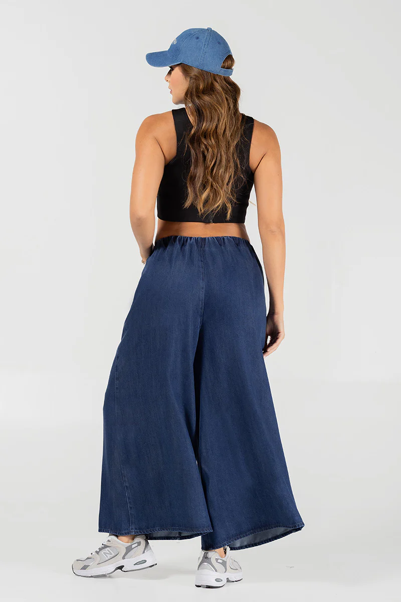 Pantalón Palazzo Fluido de Cintura Alta Marca Trucco´s - Image 7