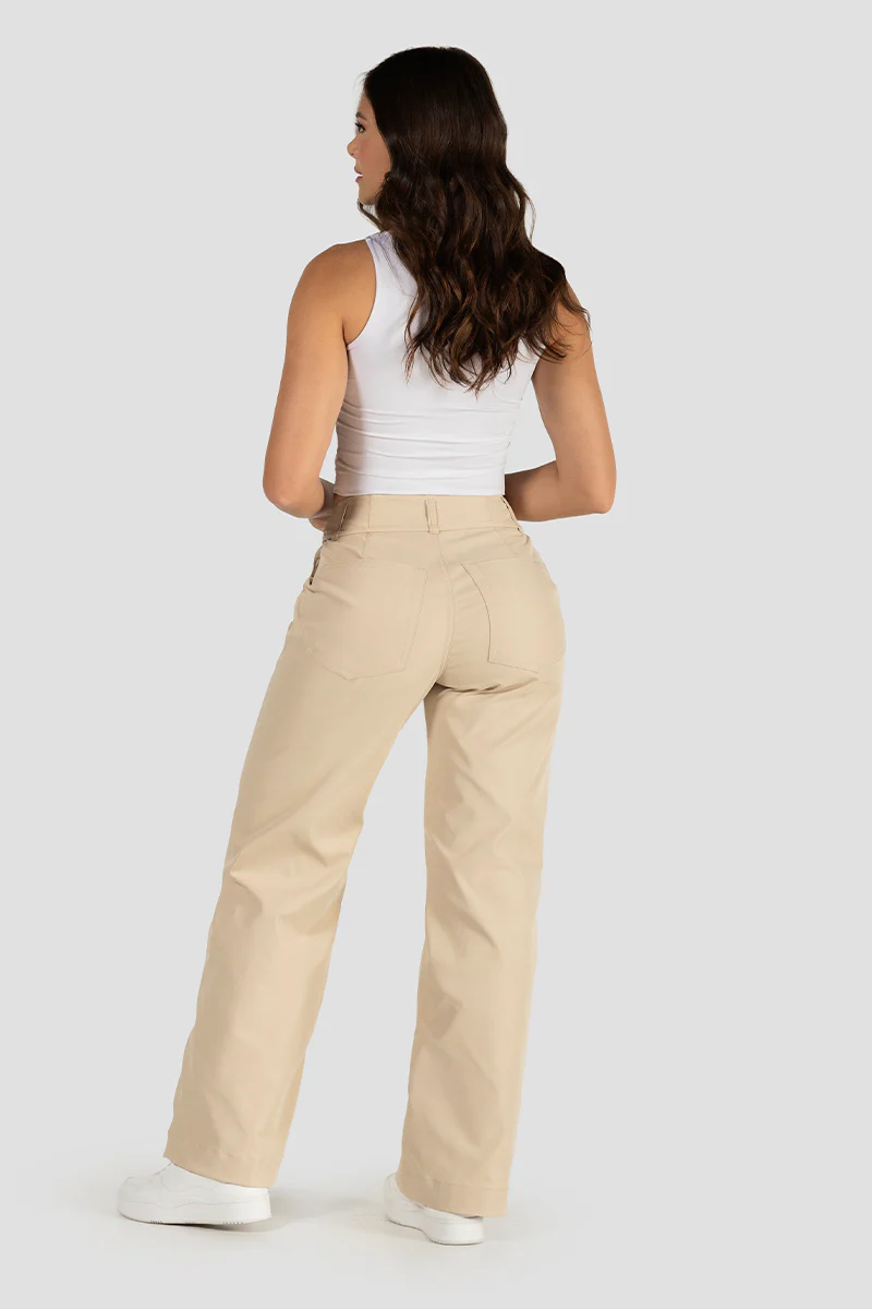 Pantalón Wide Leg de Corte Alto y Caída Fluida, Versátil para Día y Noche Marca Trucco´s - Image 6