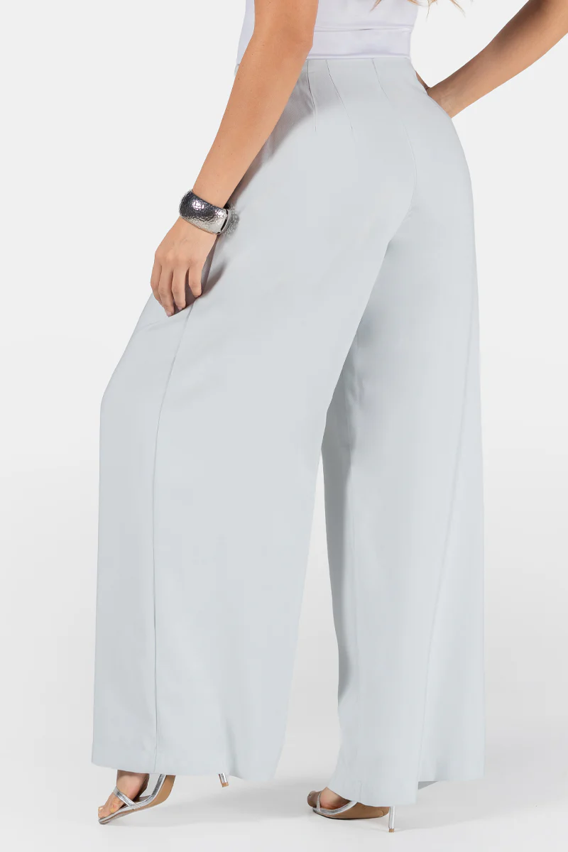 Pantalón Wide Leg Cintura Alta Elegante Marca Trucco´s - Image 8