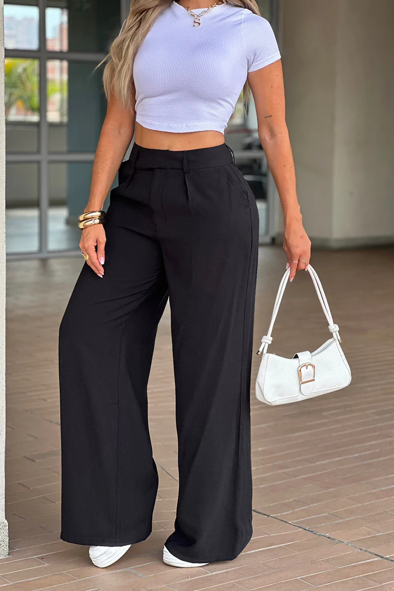 Pantalón Wide Leg Marca Trucco's - Image 11