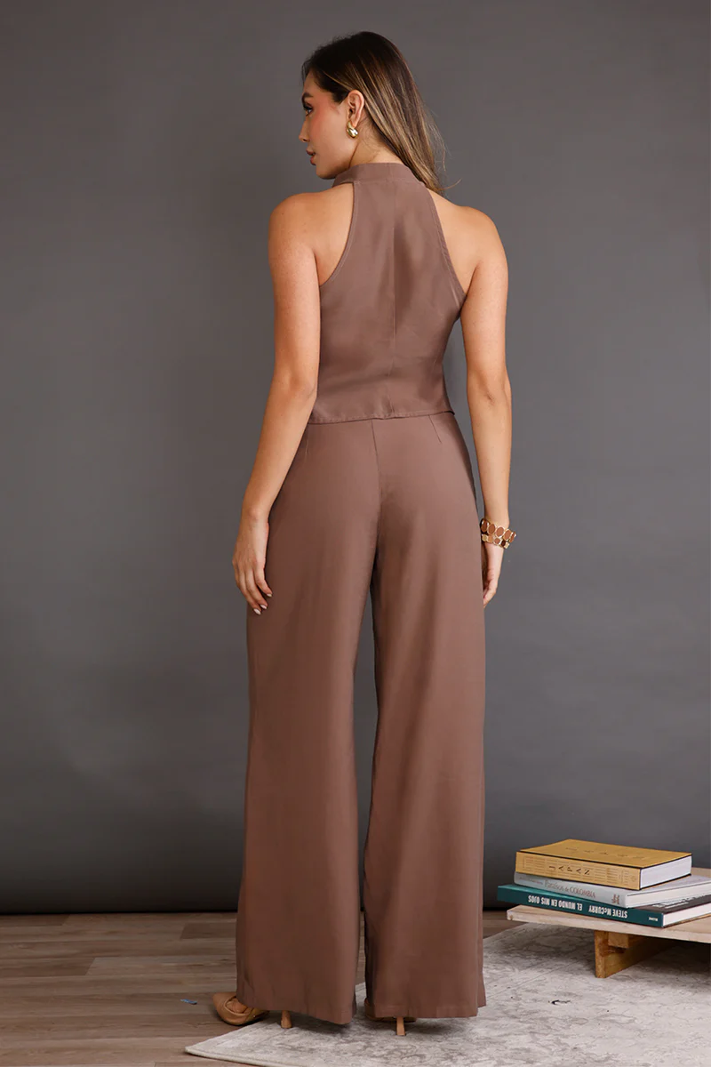 Set Pantalon 2 Piezas en Rayon y Poliester Marca Trucco's - Image 3
