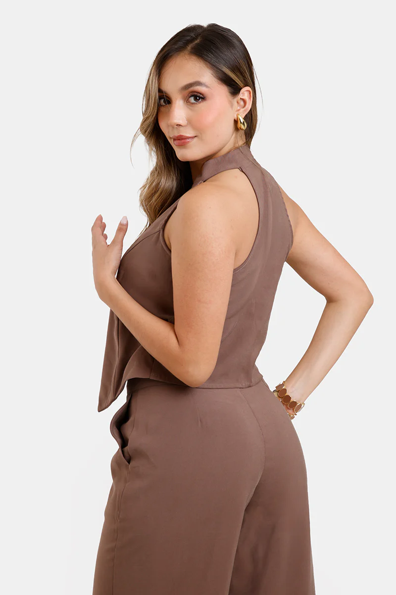 Set Pantalon 2 Piezas en Rayon y Poliester Marca Trucco's - Image 6