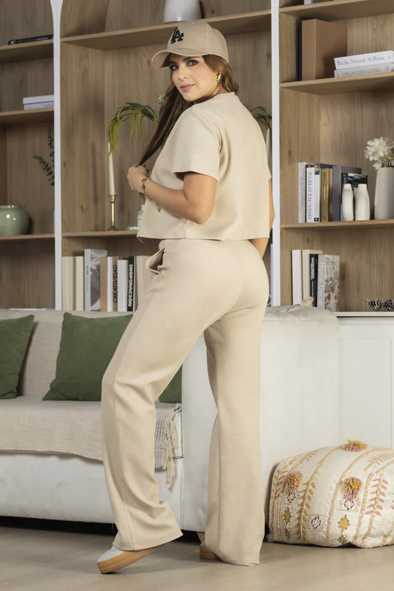 Set 2 Piezas Blusa y Pantalón Versátil Marca Trucco´s - Image 4