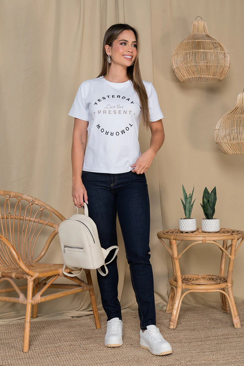 Jean Skinny Tiro Alto Marca Trucco´s - Image 3