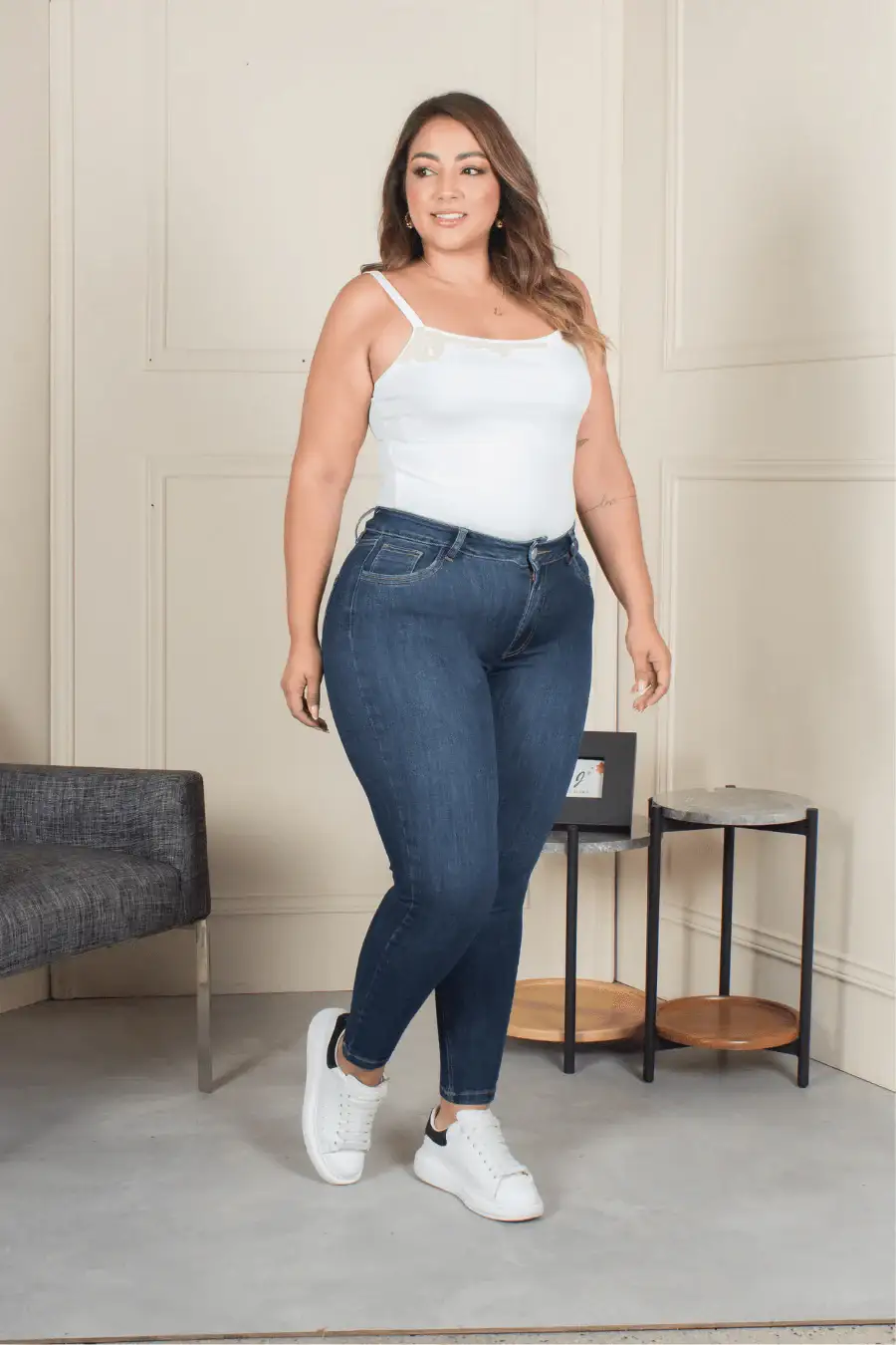 Jean Skinny Talla Única Plus Size Exclusivo Marca Trucco´s - Image 8