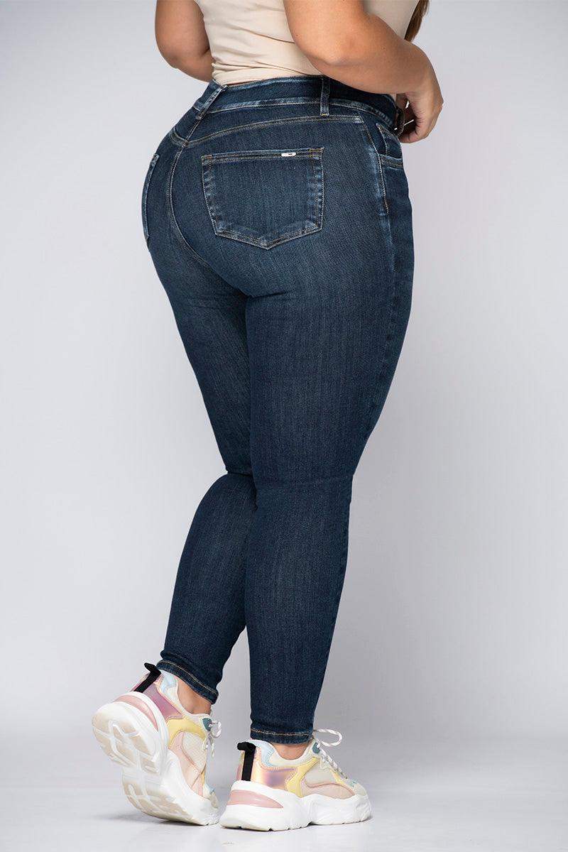 Jean Skinny Tiro Alto Talla única Exclusivo Marca Trucco´s - Image 6