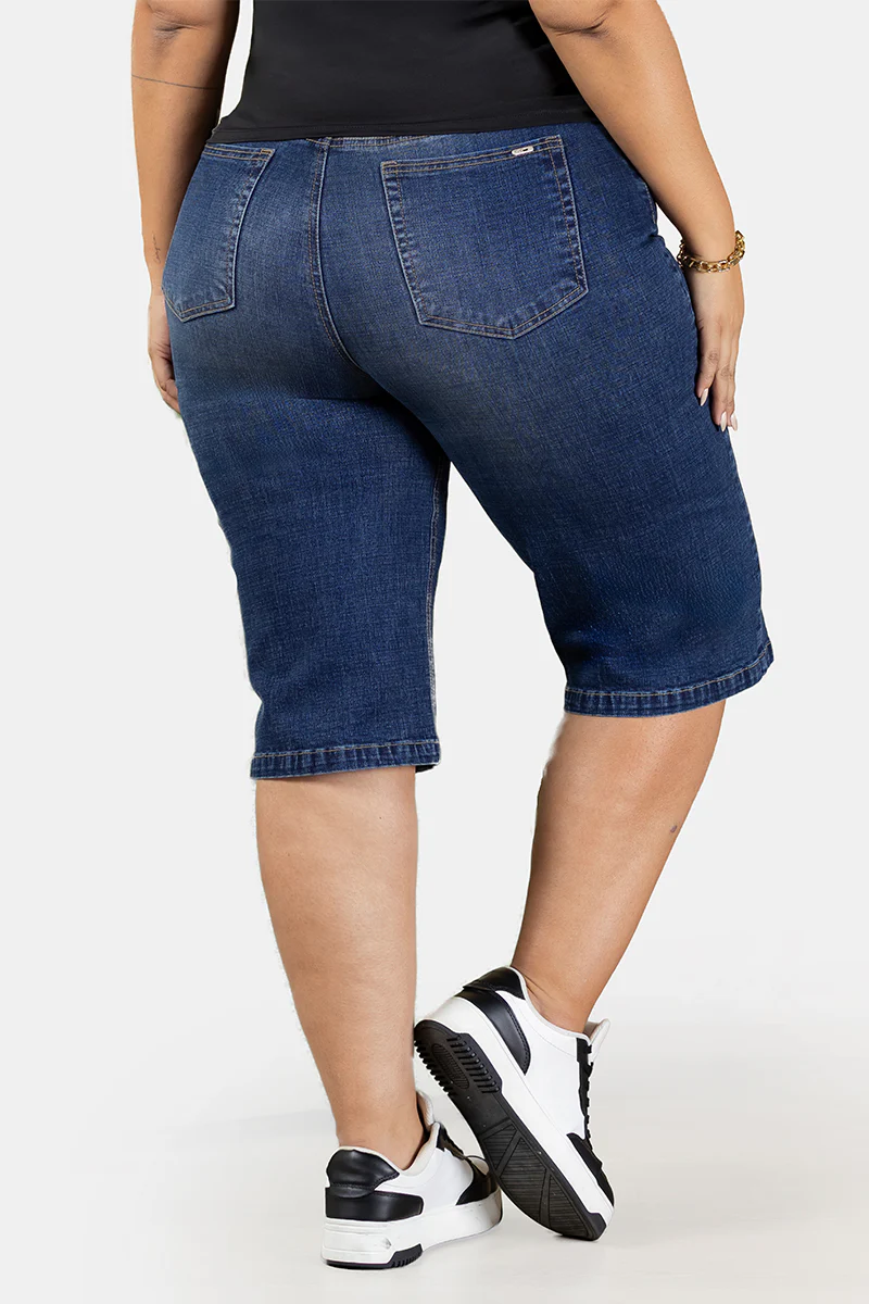 Bermuda Tiro Alto Marca Trucco's Plus Size - Image 7