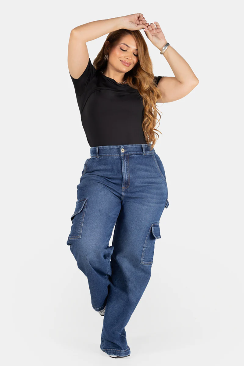 Blusa Manga Corta Elegante Marca Trucco´s Plus Size - Image 6