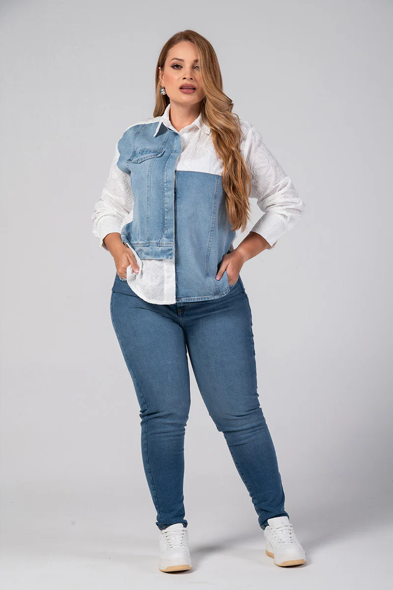 Camisa Manga Larga Marca Trucco´s Plus Size - Image 6
