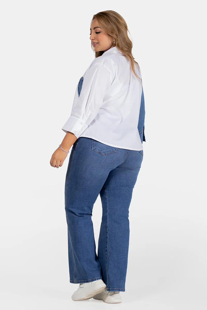 Camisa Manga Larga Marca Trucco's Plus Size - Image 8