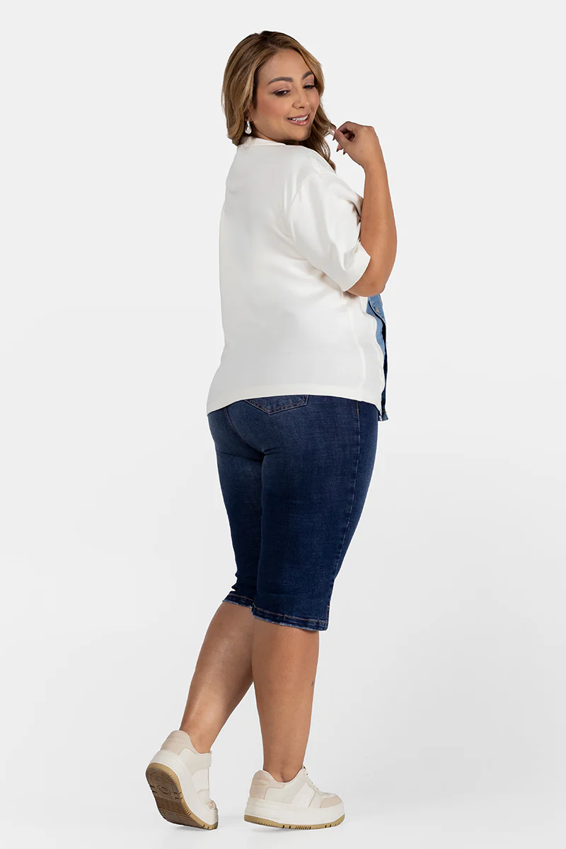 Camiseta Básica  Marca Trucco's Plus Size - Image 8