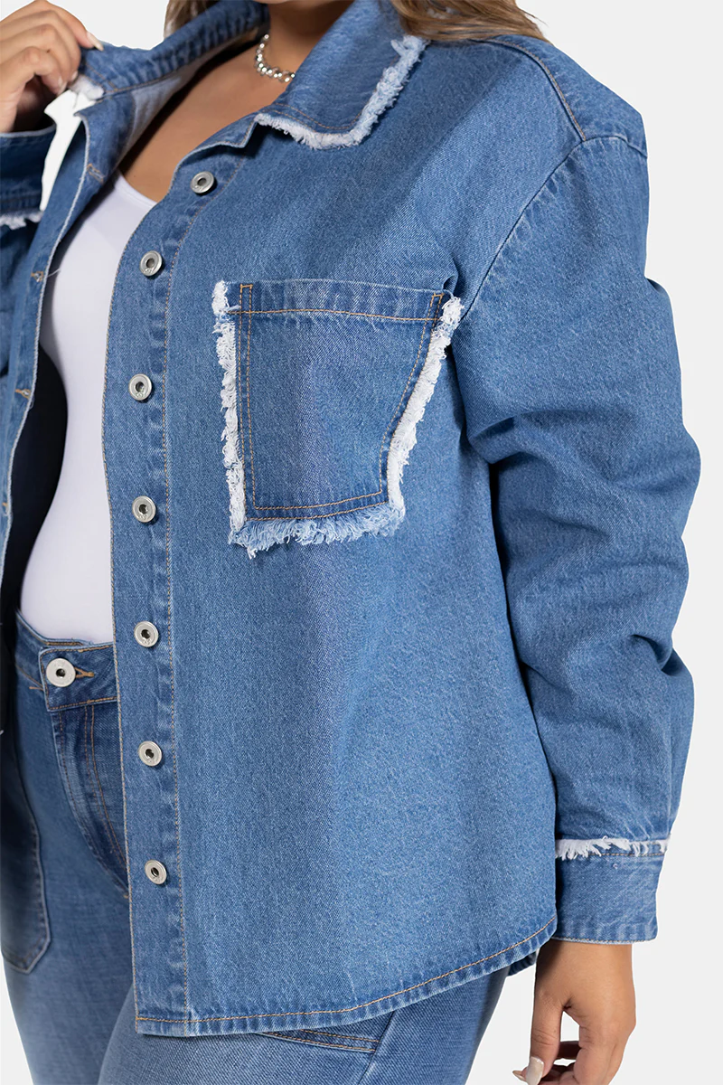 Chaqueta Manga Larga Marca Trucco's Plus Size - Image 7