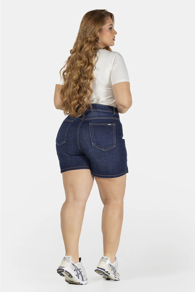 Falda Short en Denim Marca Trucco´s Plus Size - Image 6