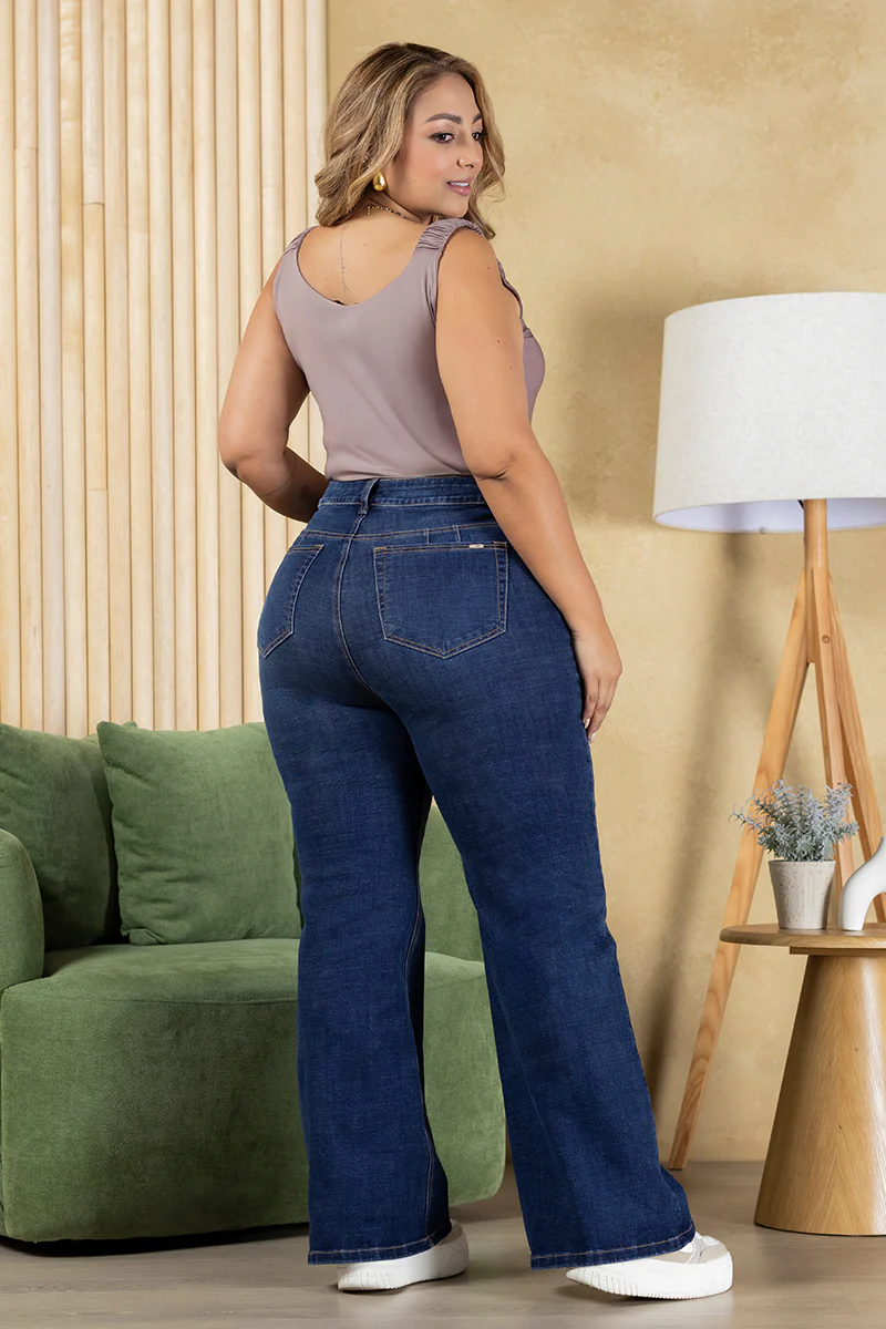 Jean Palazzo Marca Trucco's Plus Size - Image 3