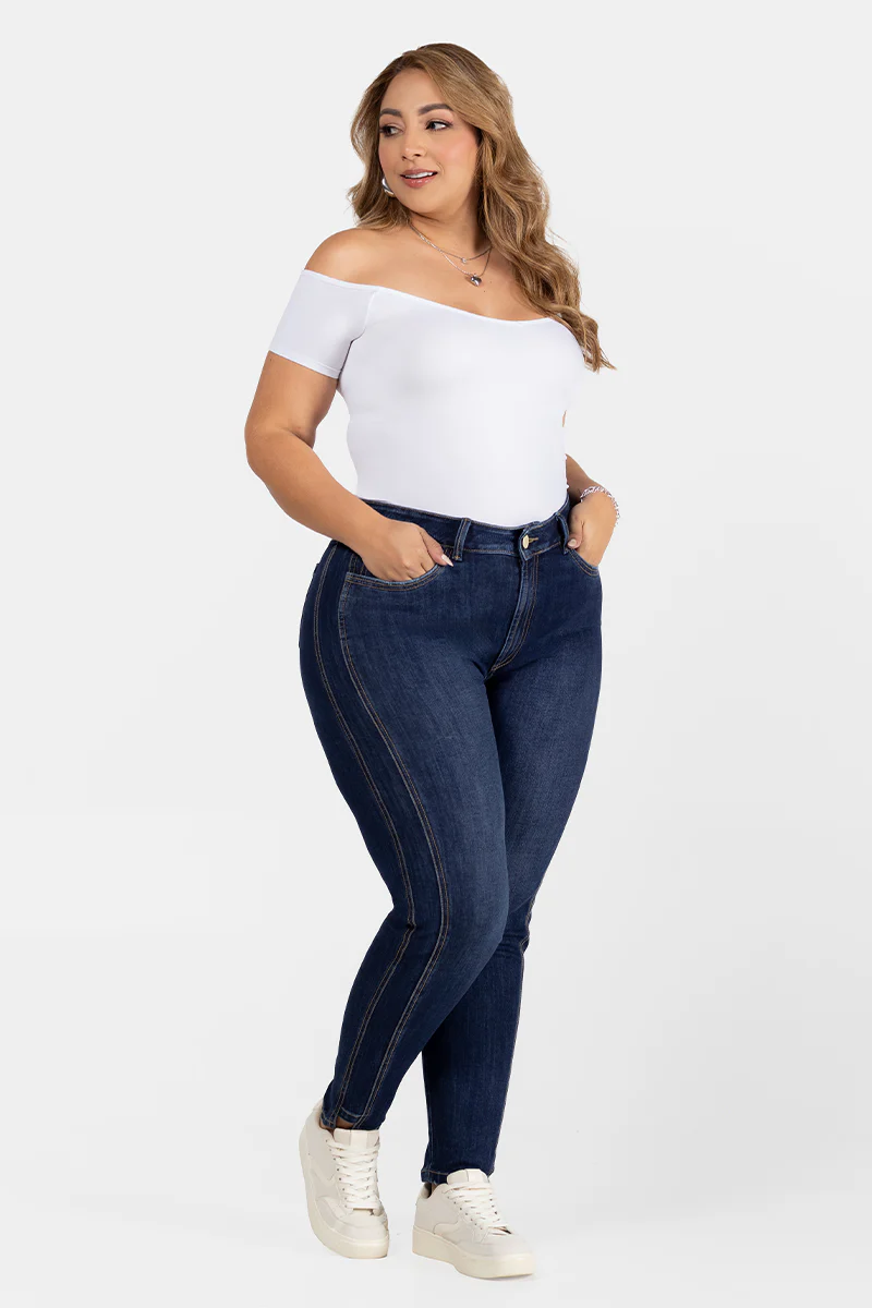 Jean Skinny Plus Size Marca Trucco's - Image 6