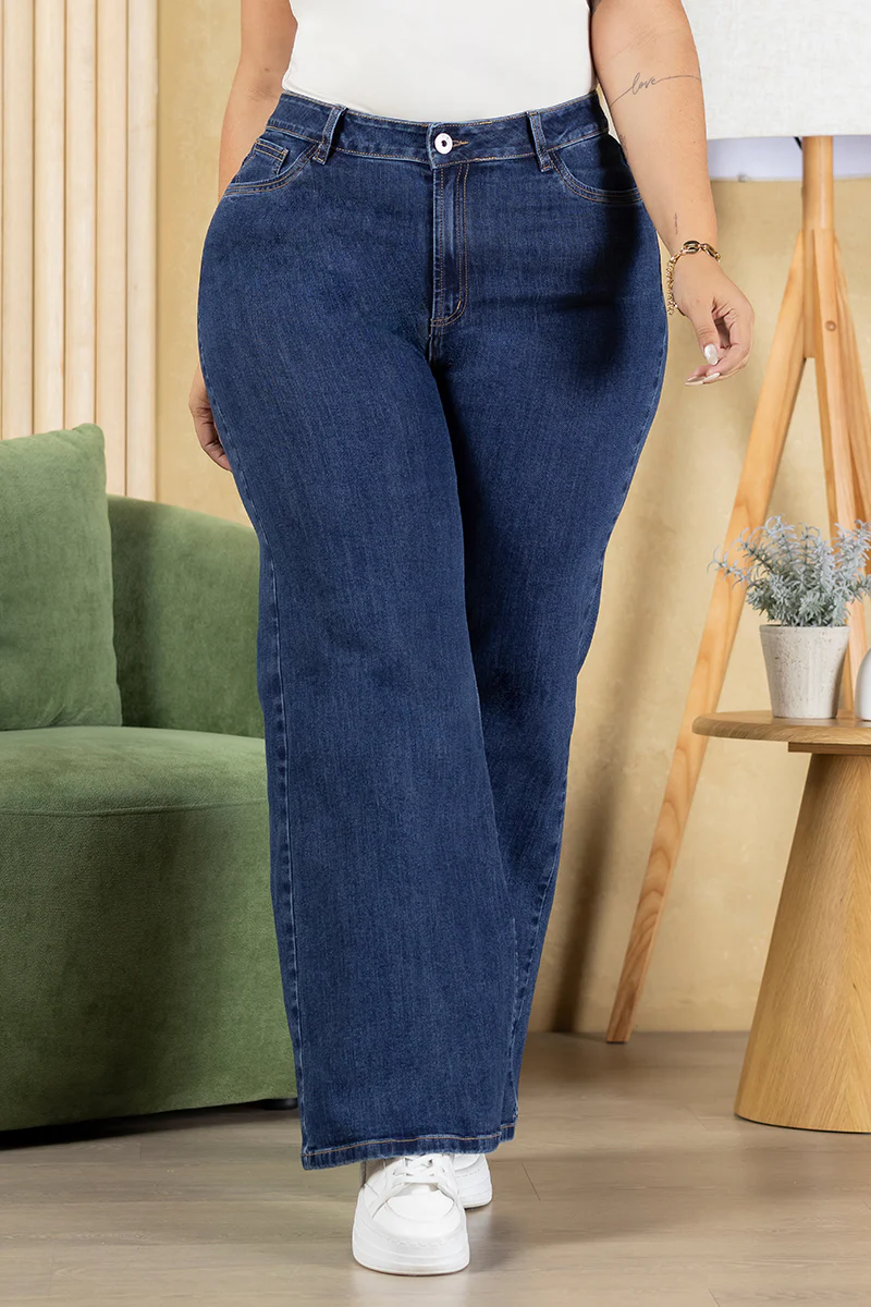 Jean Wide Leg Marca Trucco's Plus Size - Image 3