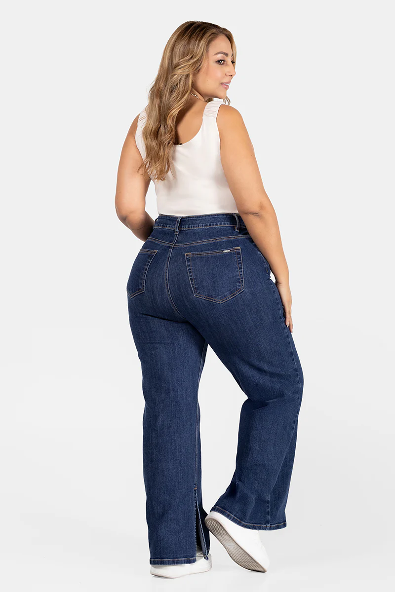 Jean Wide Leg Marca Trucco's Plus Size - Image 6