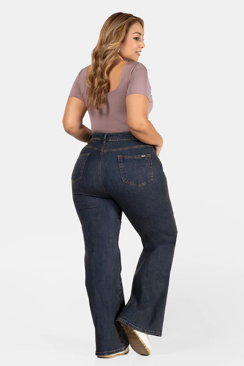 Jean Wide Leg Marca Trucco's Plus Size - Image 8