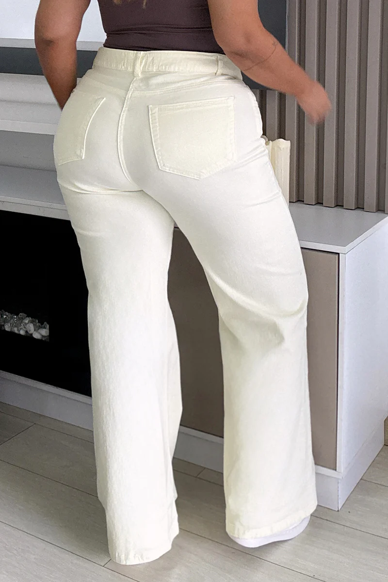 Jean Wide Leg Plus Size Marca Trucco's Plus Size - Image 4