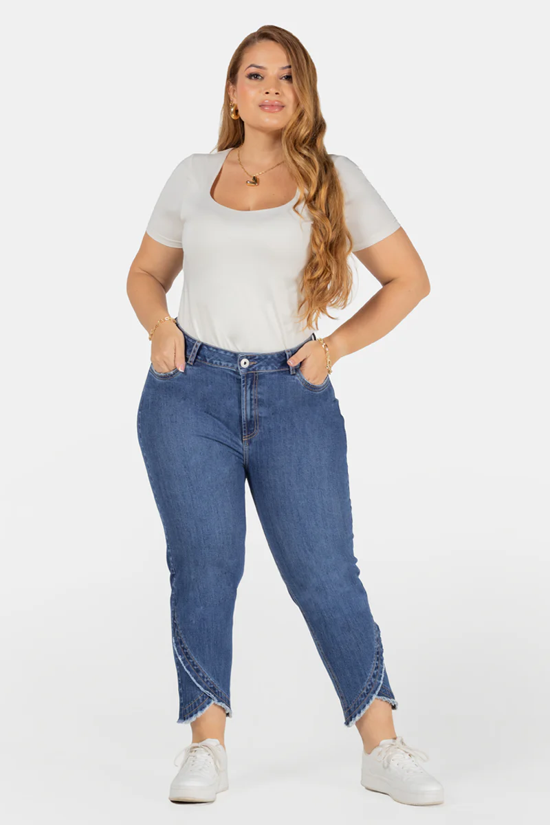 Jean Tipo Capri Marca Trucco´s Plus Size - Image 5