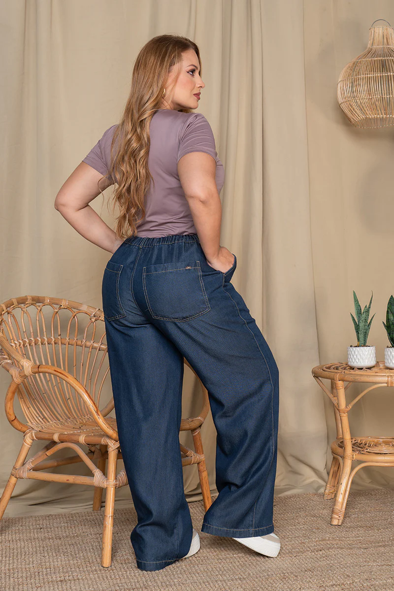 Pantalón Bota Recta en Liocel Marca Trucco´s - Image 5
