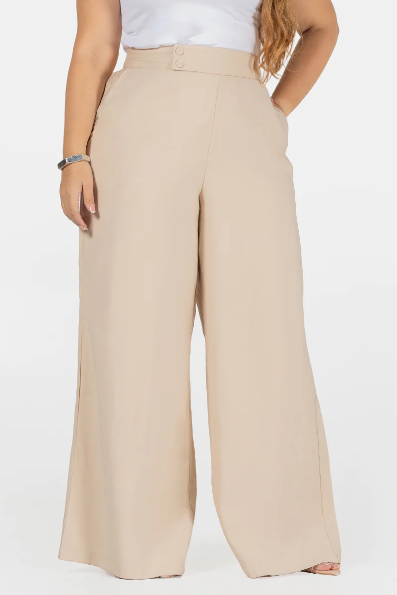 Pantalón Palazzo Marca Trucco´s Plus Size