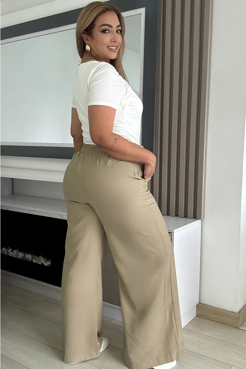 Pantalón Palazzo Marca Trucco´s Plus Size - Image 12