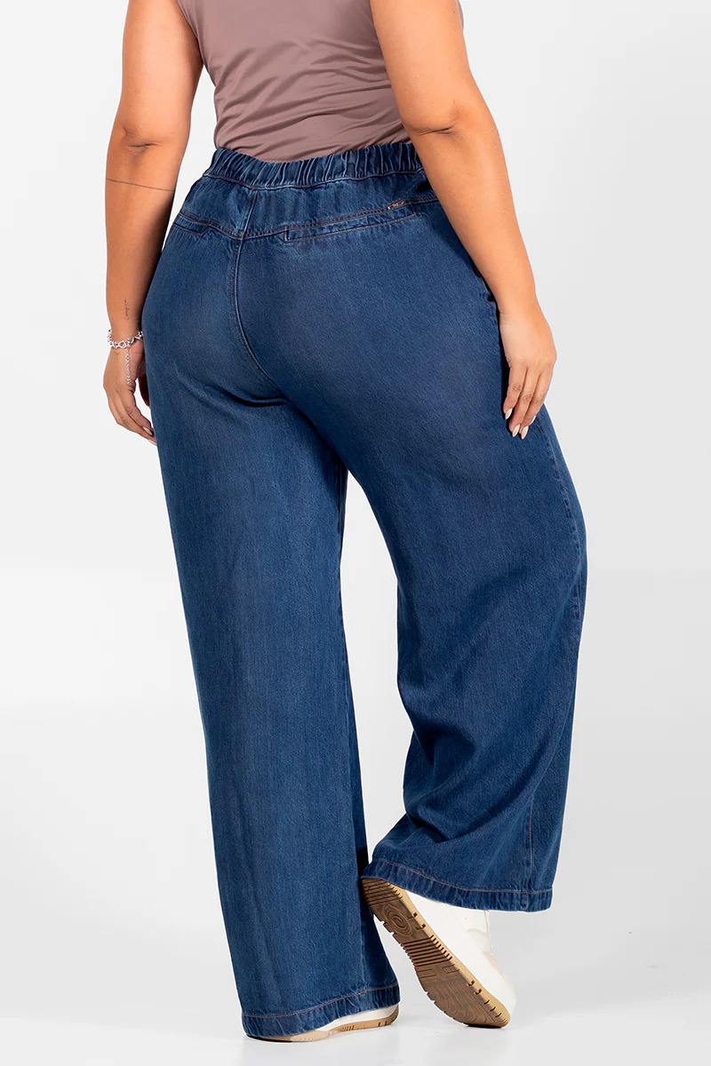 Pantalón Wide Leg Plus Size Marca Trucco's - Image 3