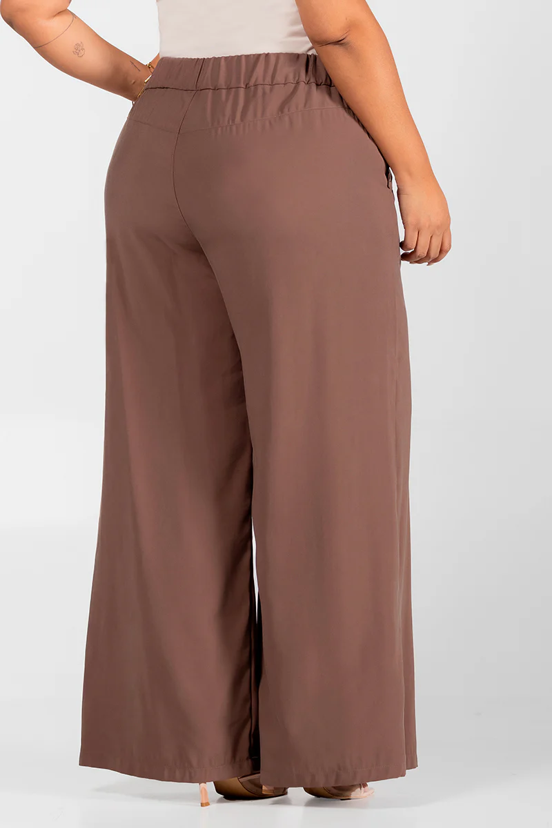 Pantalón Wide Leg Marca Trucco's Plus Size - Image 6