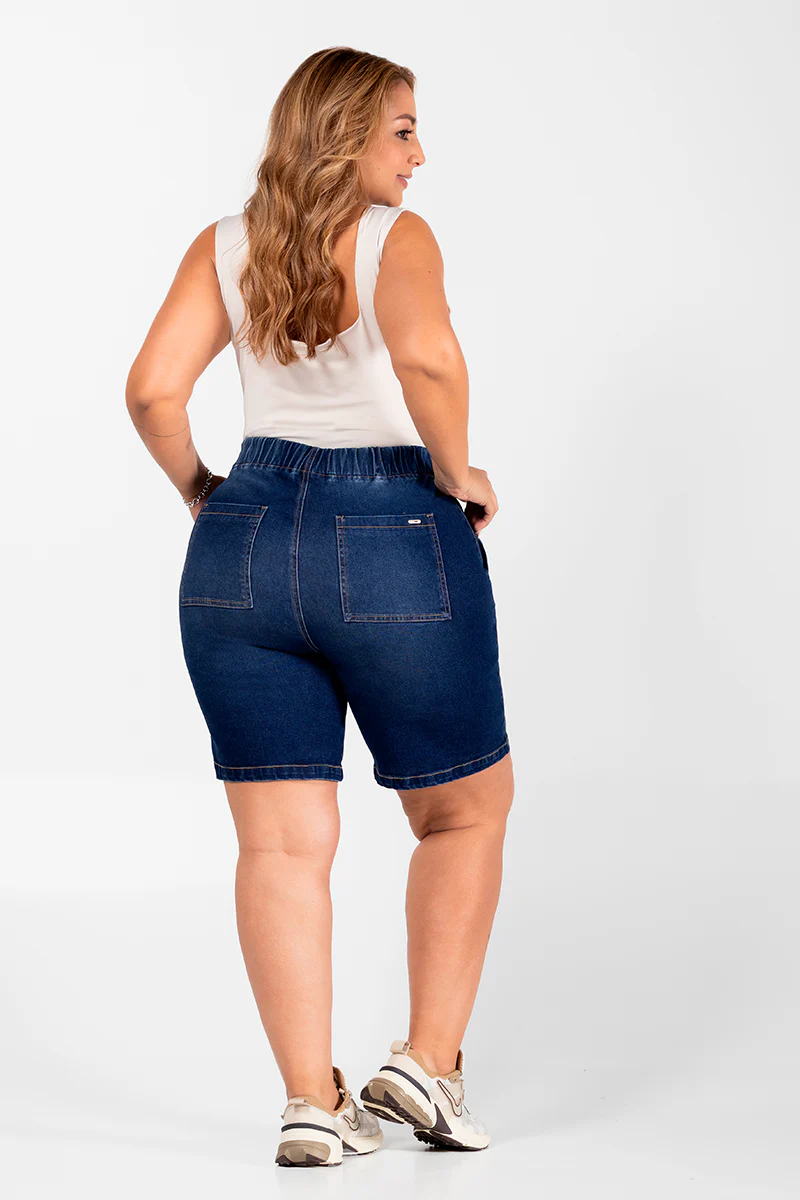 Short Tiro Alto Marca Trucco's Plus Size - Image 5