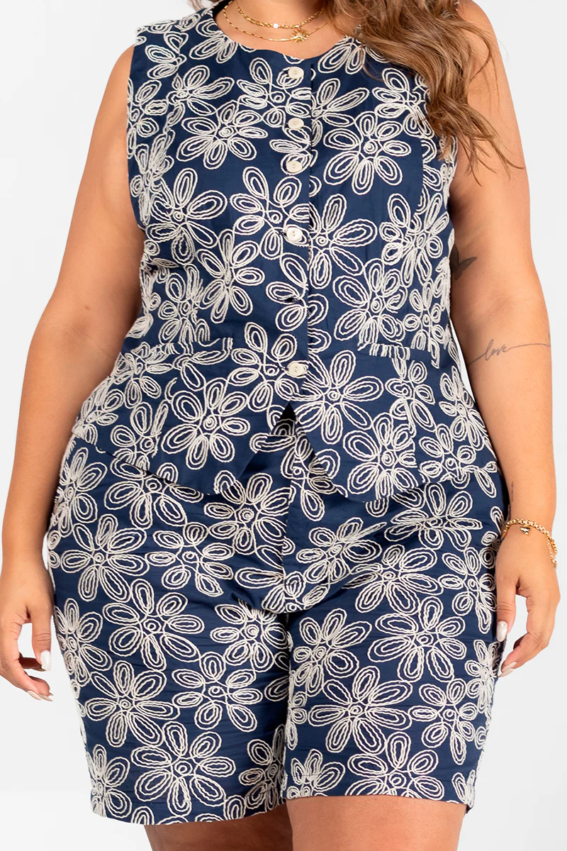 Set Short 2 Piezas Marca Trucco's Plus Size - Image 6