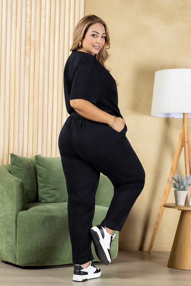 Set Pantalon 2 Piezas Marca Trucco's  Plus Size - Image 2
