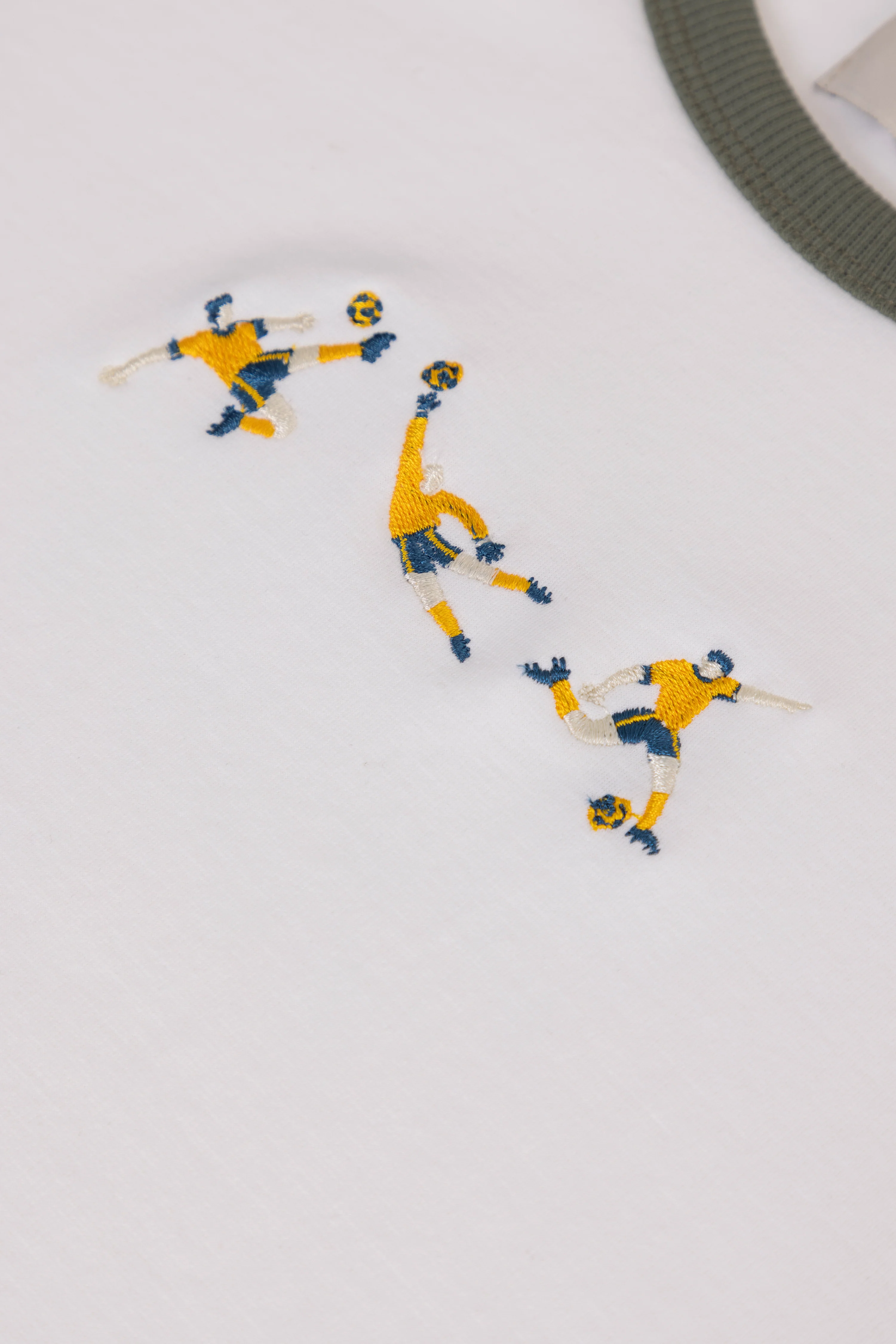 Gol Ringer Tee Ivory x Rappaz - Image 3