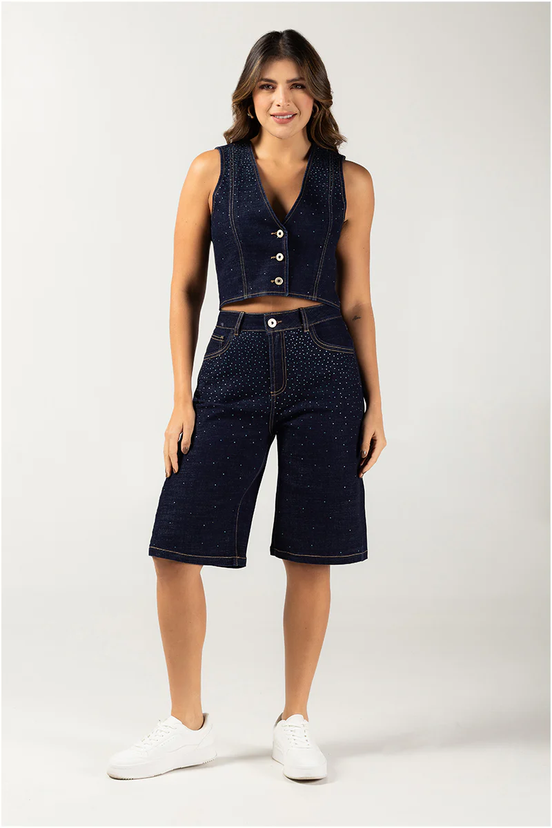 Bermuda Tiro Alto Casual Marca Trucco´s - Image 5