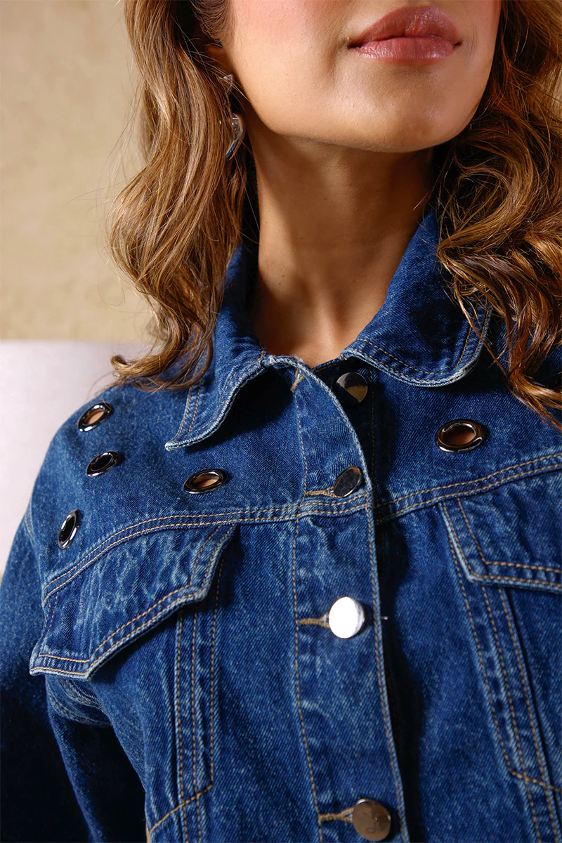 Chaqueta Manga Corta en Algodón Marca Trucco's - Image 7