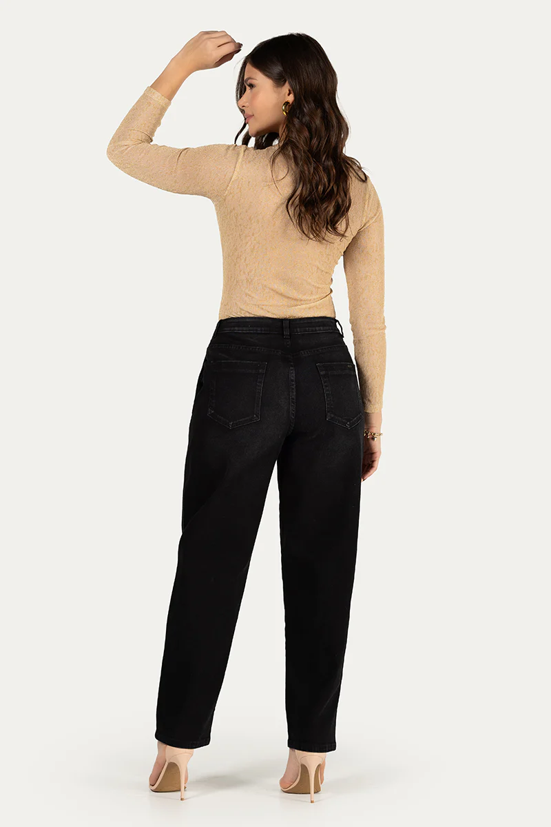 Jean Baggy Denim Oversize Negro Marca Trucco´s - Image 6