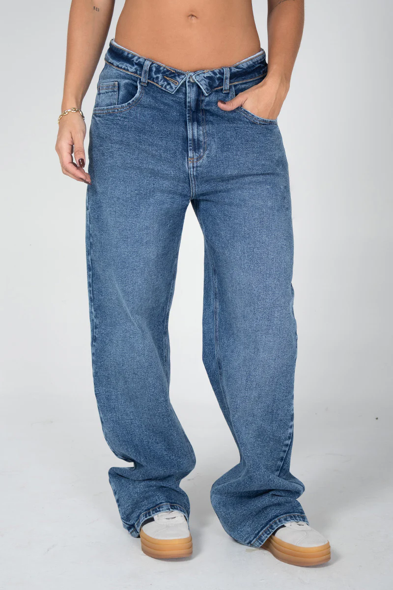 Jean Baggy Doblez En Pretina Marca Trucco´s - Image 2
