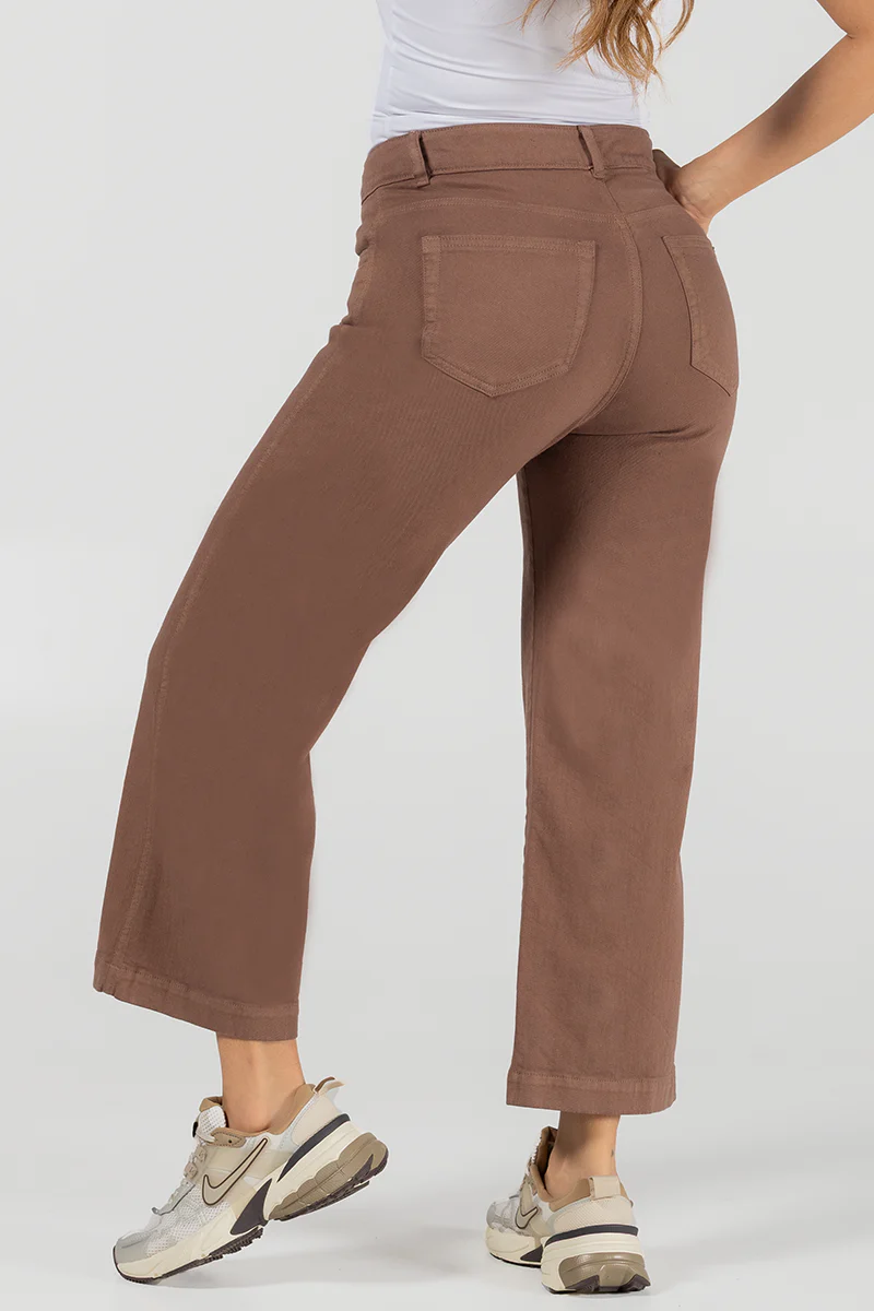 Jean Palazzo Talle Alto Denim Marca Trucco´s - Image 5
