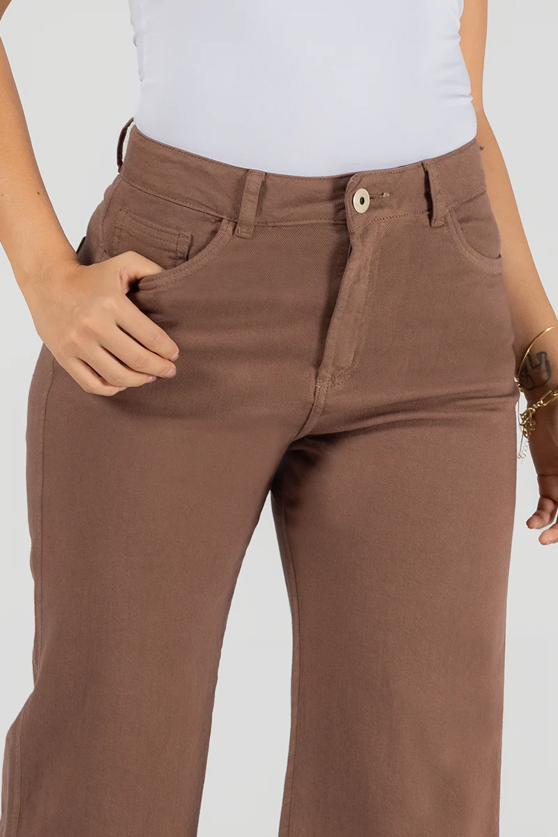 Jean Palazzo Talle Alto Denim Marca Trucco´s - Image 6