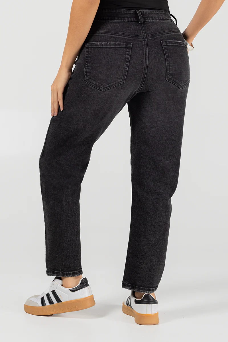 Jean Mom Fit Tiro Alto Vintage Marca Trucco´s - Image 5